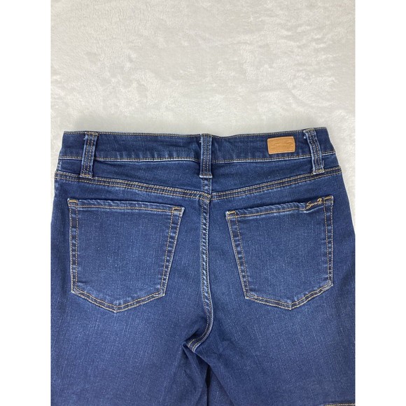 Seven 7 Bermuda Womens Medium‎ Wash Jean Shorts size 6 - Picture 12 of 16